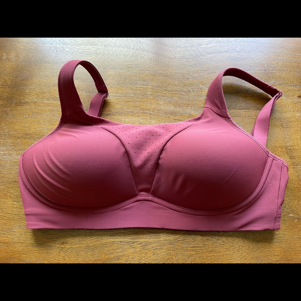 32DDD Run Times Bra in mulled wine from Lululemon